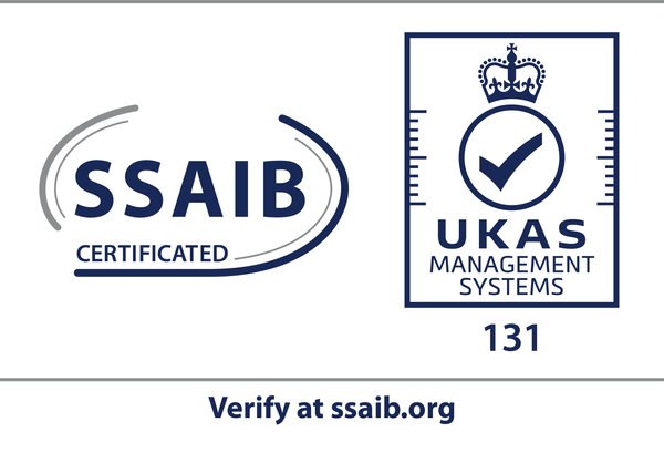 SSAIB Registered / UKAS Management Systems